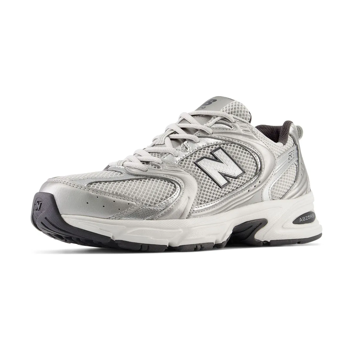 Gym-Ready Heat Sealed Reinforcement 530 'Grey Matter Silver Metallic'