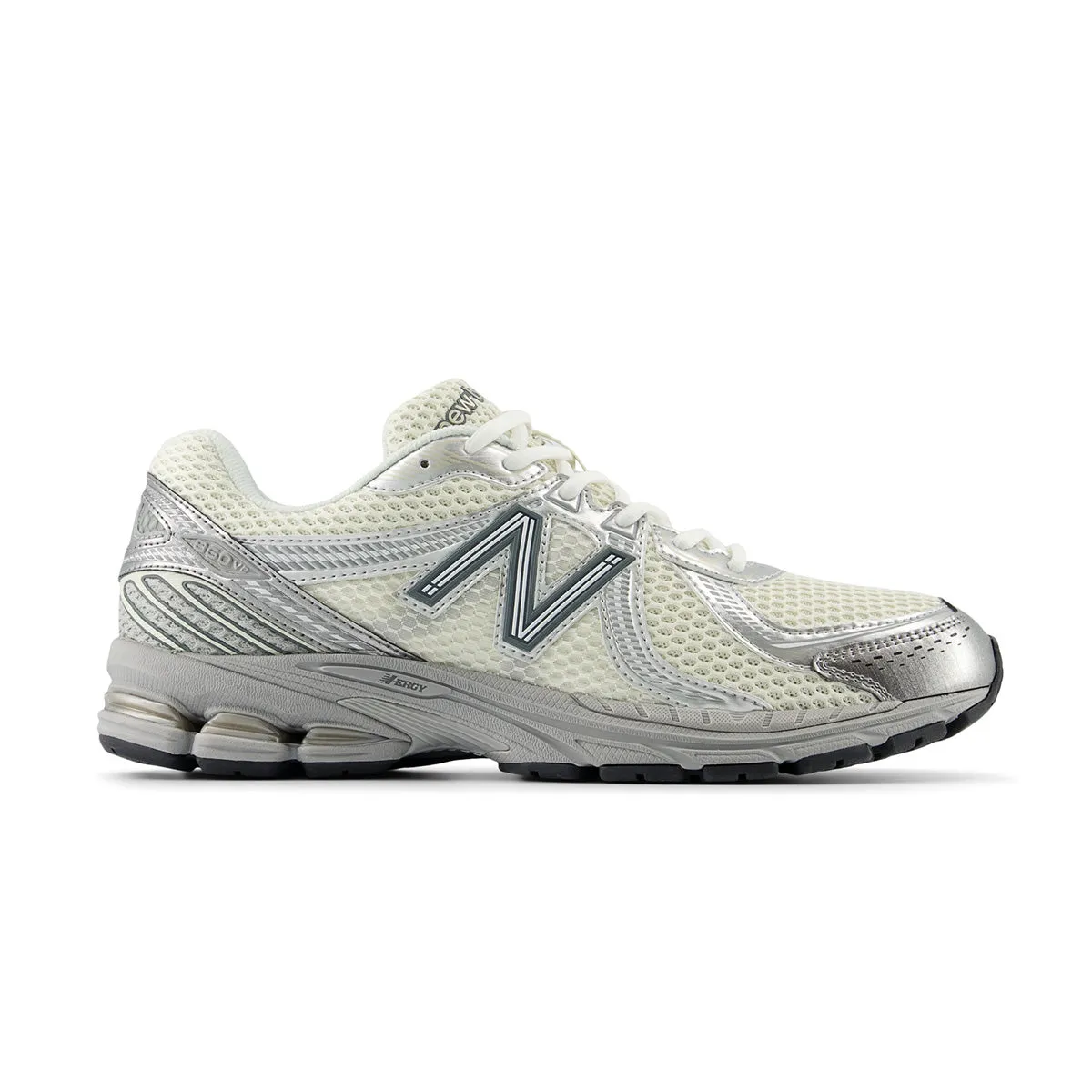 860v2 'Silver Metallic' Comfort toe Elastic Material