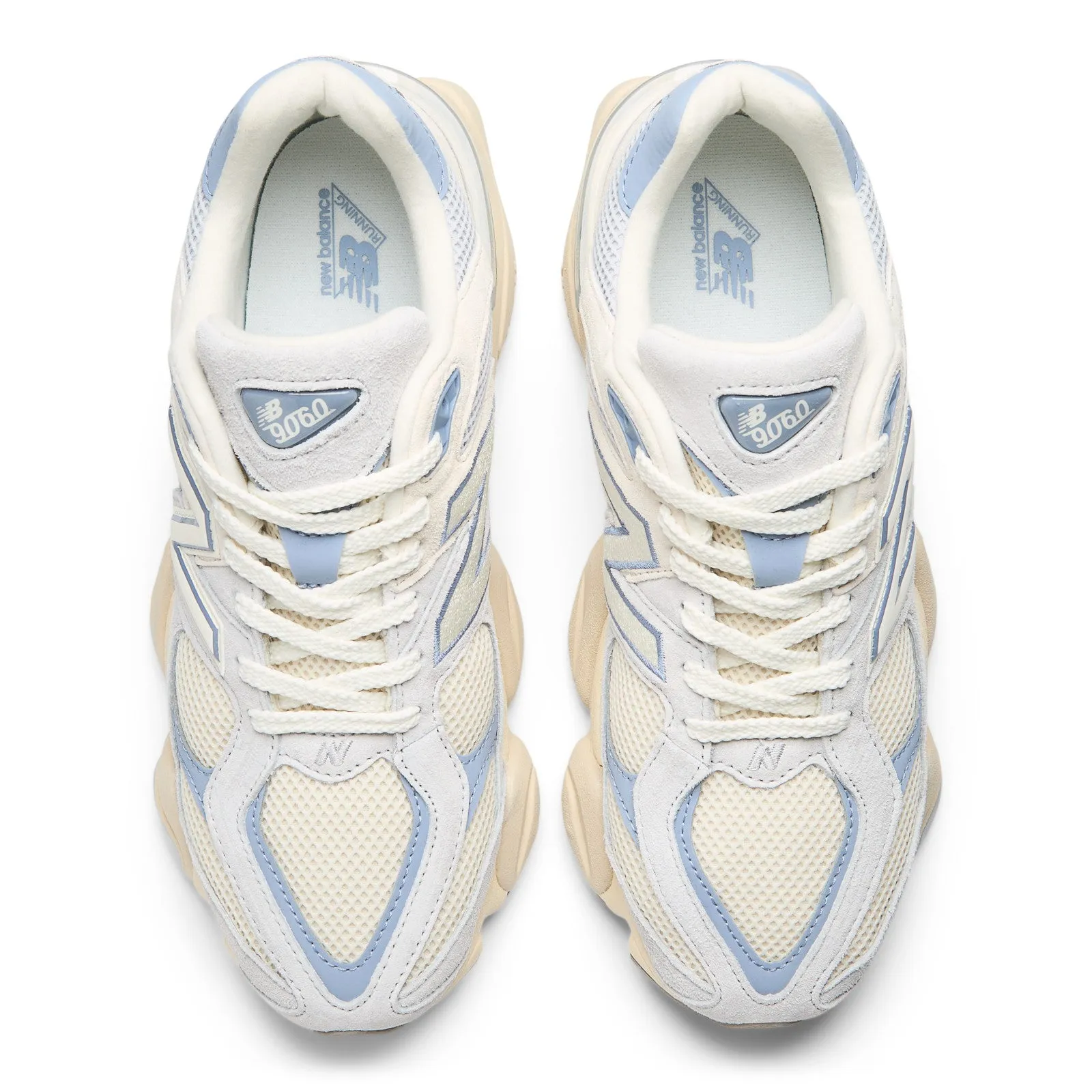 9060 'Pearl Grey' Perforated Tongue Design Sneaker Repairs