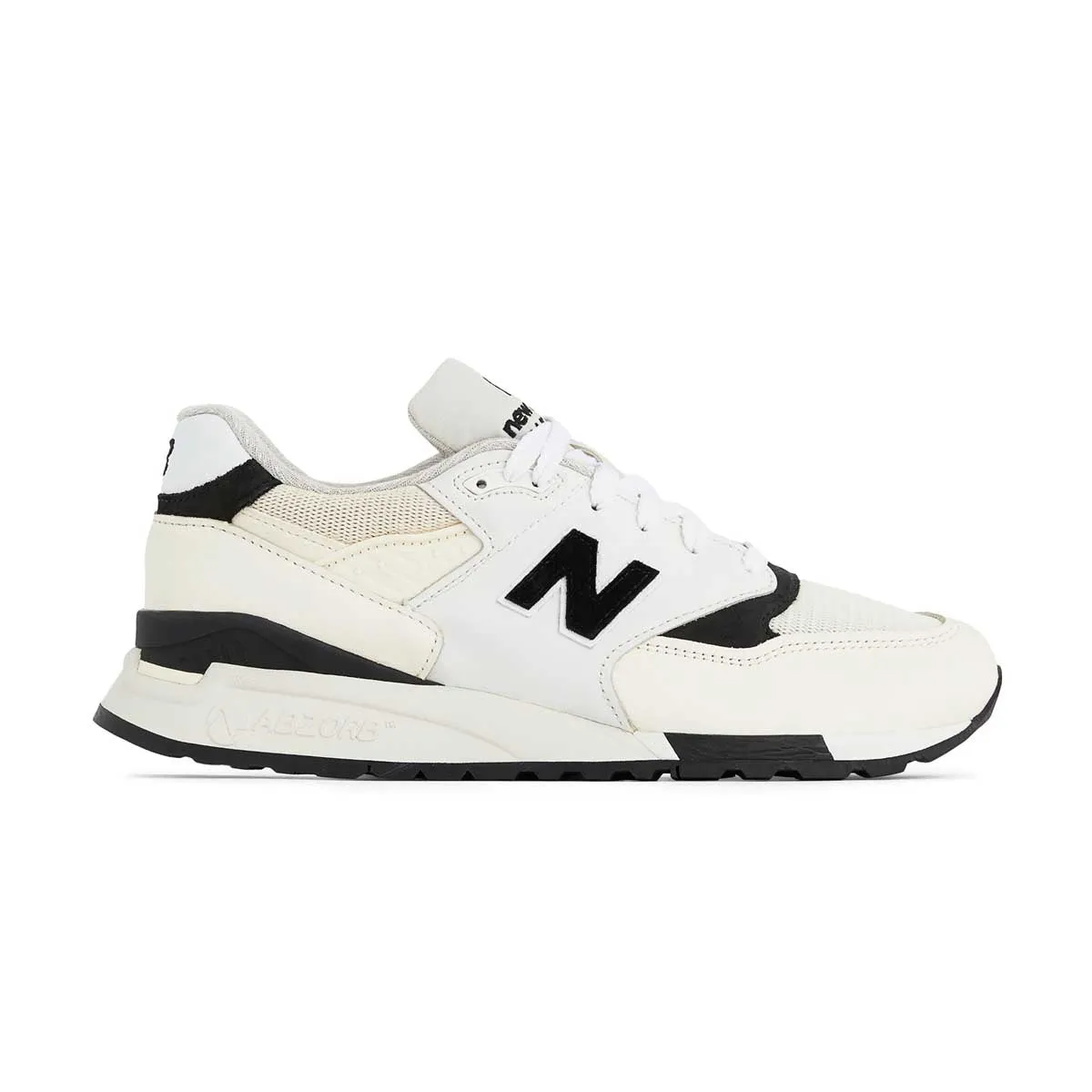 998 'White Black' Relax Motion Secure Lace Lock