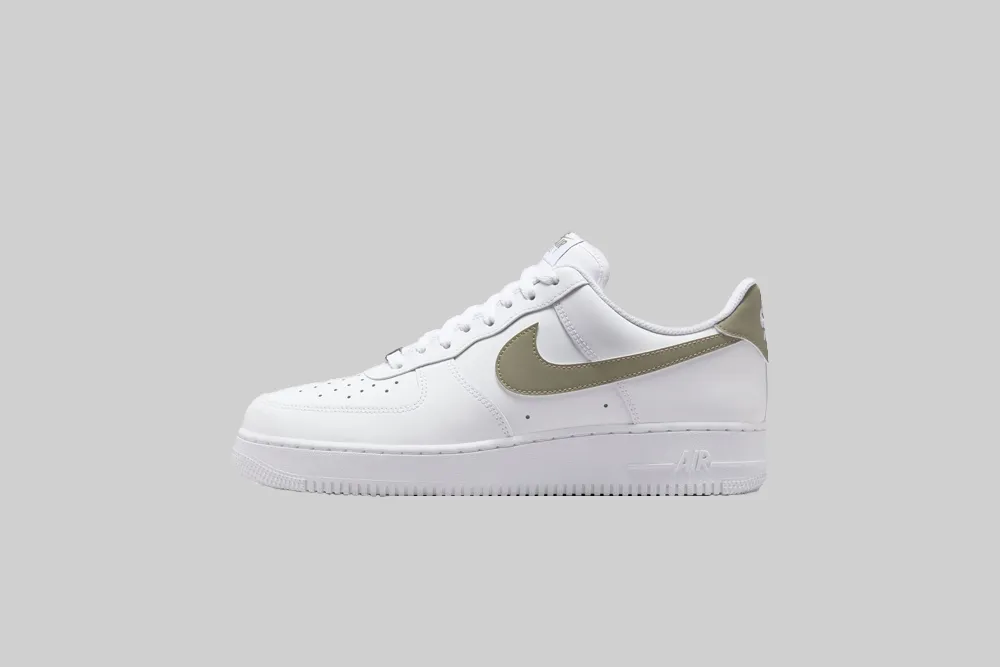 Weather Friendly Waterproof Lining Nike Air Force 1 '07 'White and Light Army'
