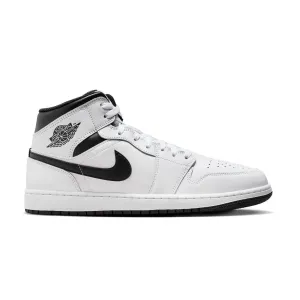 Air Jordan 1 Mid 'White Black' Ethylene Vinyl Acetate Layered sole