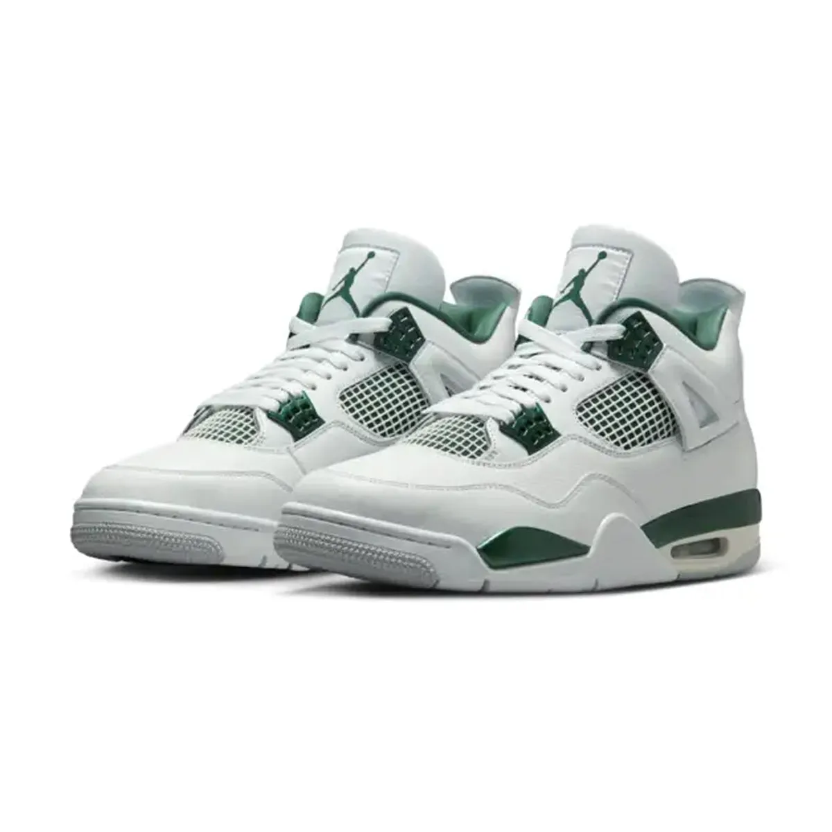 Resilient Cushioning Knit Material Technology Air Jordan 4 'Oxidised Green'