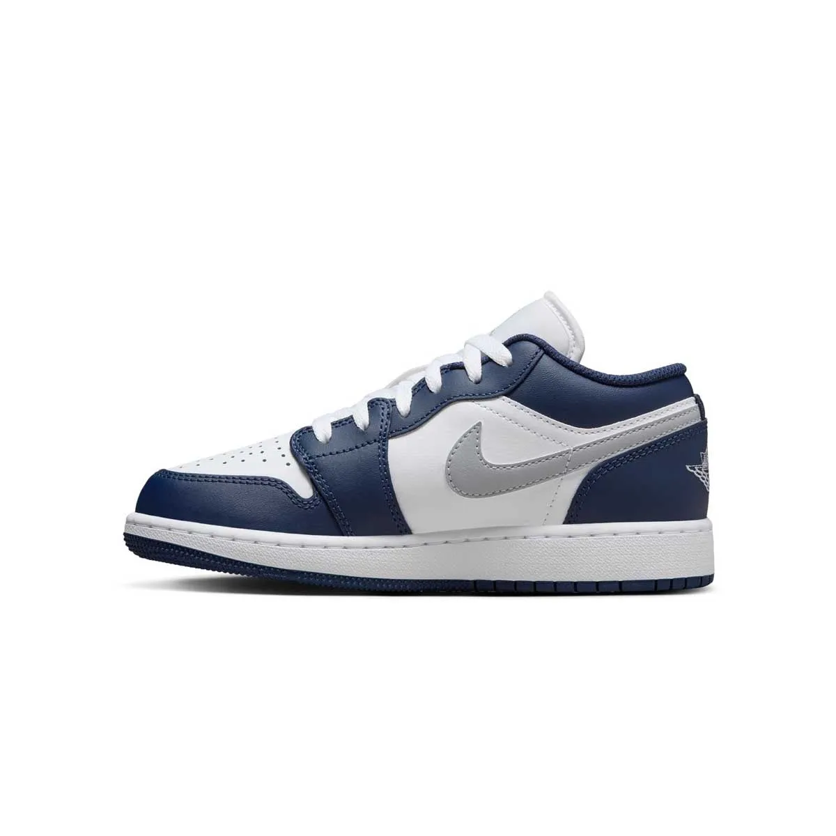 Light support Fashionable Look Kids Air Jordan 1 Low 'Midnight Navy White'