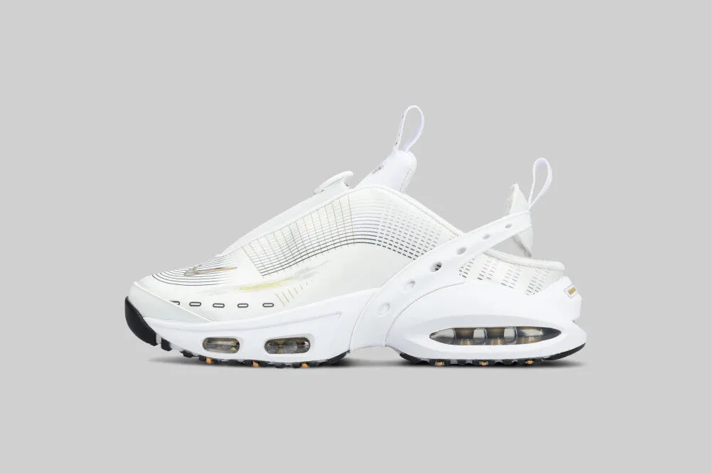 Flexible Midsole Design Women's Nike Air Max Craze 'White and Metallic Gold'