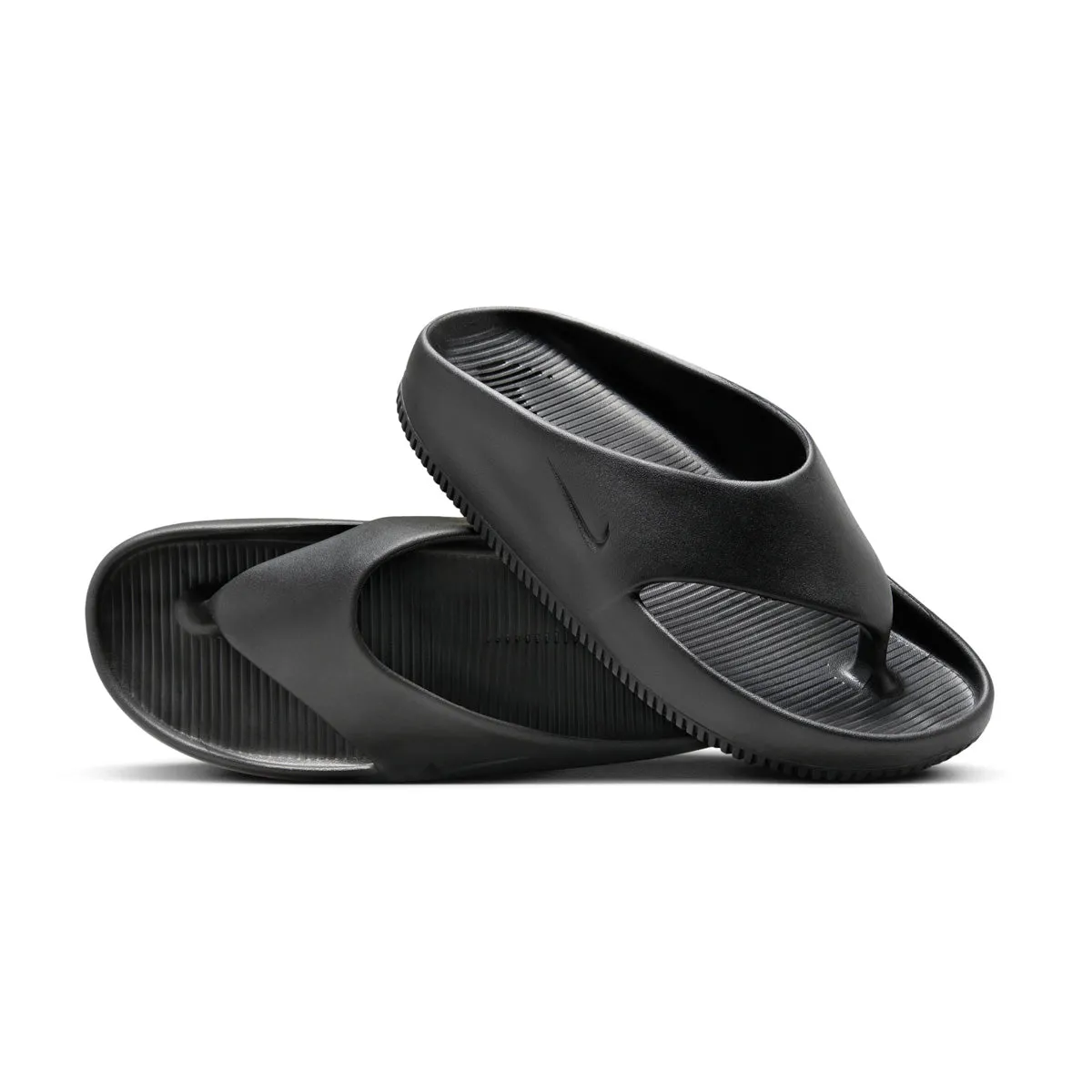 Smooth Lines Non Marking Tread Wmns Calm Flip Flop 'Black'