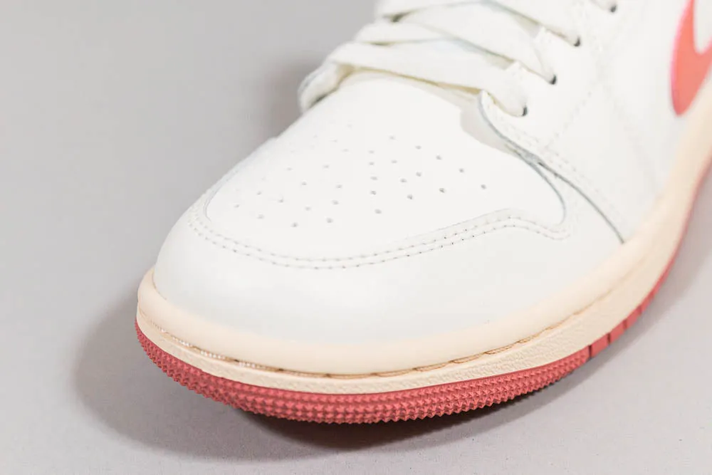 Women's Air Jordan 1 Low 'Pink Salt' Rigid Heel Cup