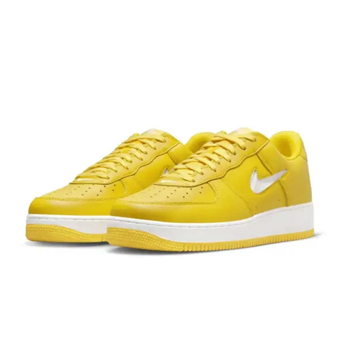 Air Force 1 Low '07 Jewel 'Colour Of The Month Speed Yellow' Abrasion Proof Stitching