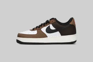Air Force 1 Low Retro 'White and Baroque Brown' Comfortable toe box Breathable Zones