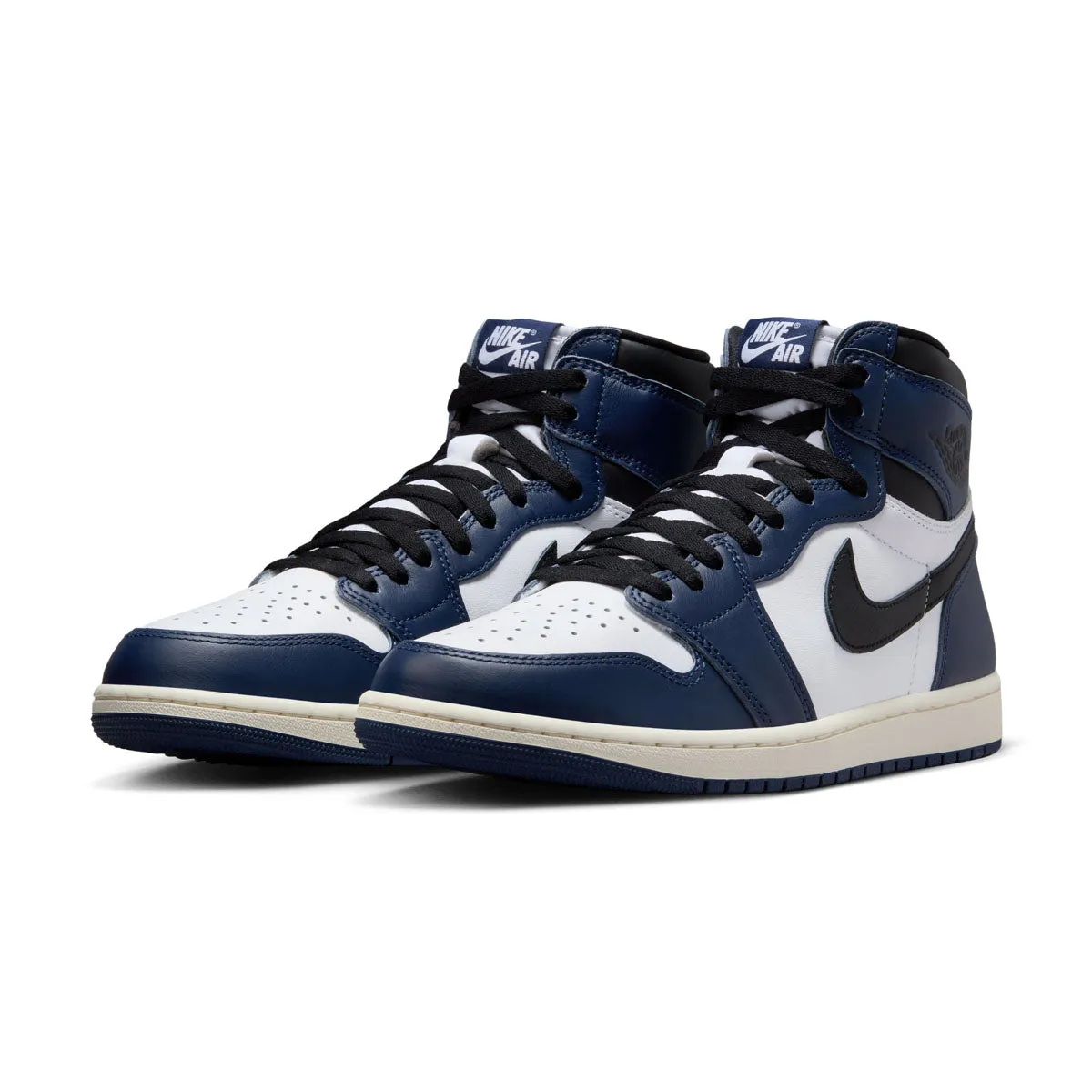 Air Jordan 1 High OG 'Midnight Navy' Padded Collar Structure Energy Recovery Technology