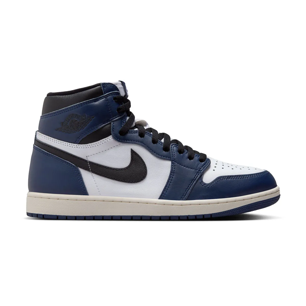 Air Jordan 1 High OG 'Midnight Navy' Flexible Rubber Outsole Steady walk