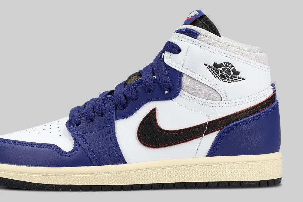 Air Jordan 1 High OG Rare Air 'Deep Royal Blue' (PS) - FD1412-100 Customizable Fit System
