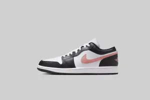 Air Jordan 1 Low 'Black and Rust Pink' Responsive Platform