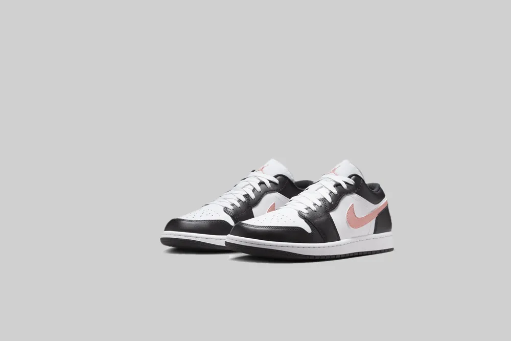 Ankle   Support Air Jordan 1 Low 'Black and Rust Pink'