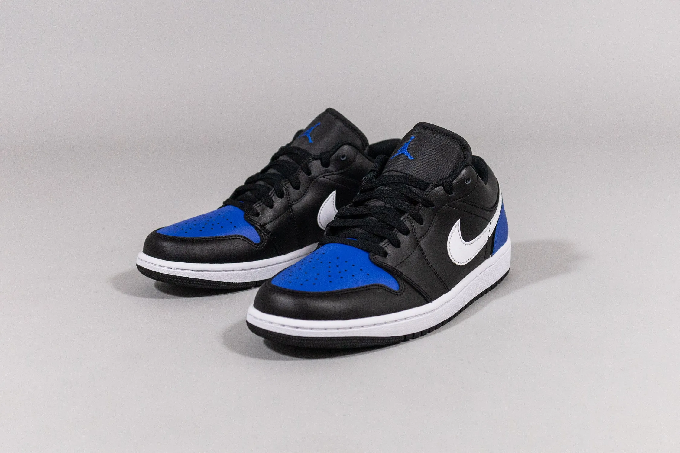 Air Jordan 1 Low 'Black Royal Toe' Enhanced Traction Compression Plate