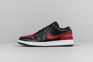 Air Jordan 1 Low 'Bred Twist' - 553558-067 Balanced Drop Design