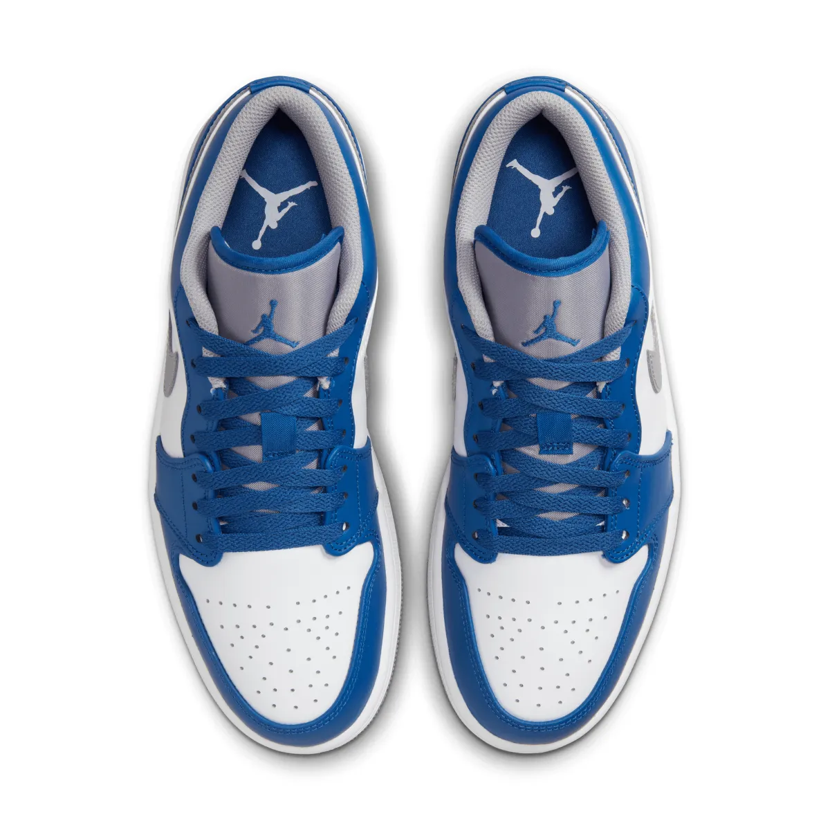 Simple Match Air Jordan 1 Low 'French Blue'