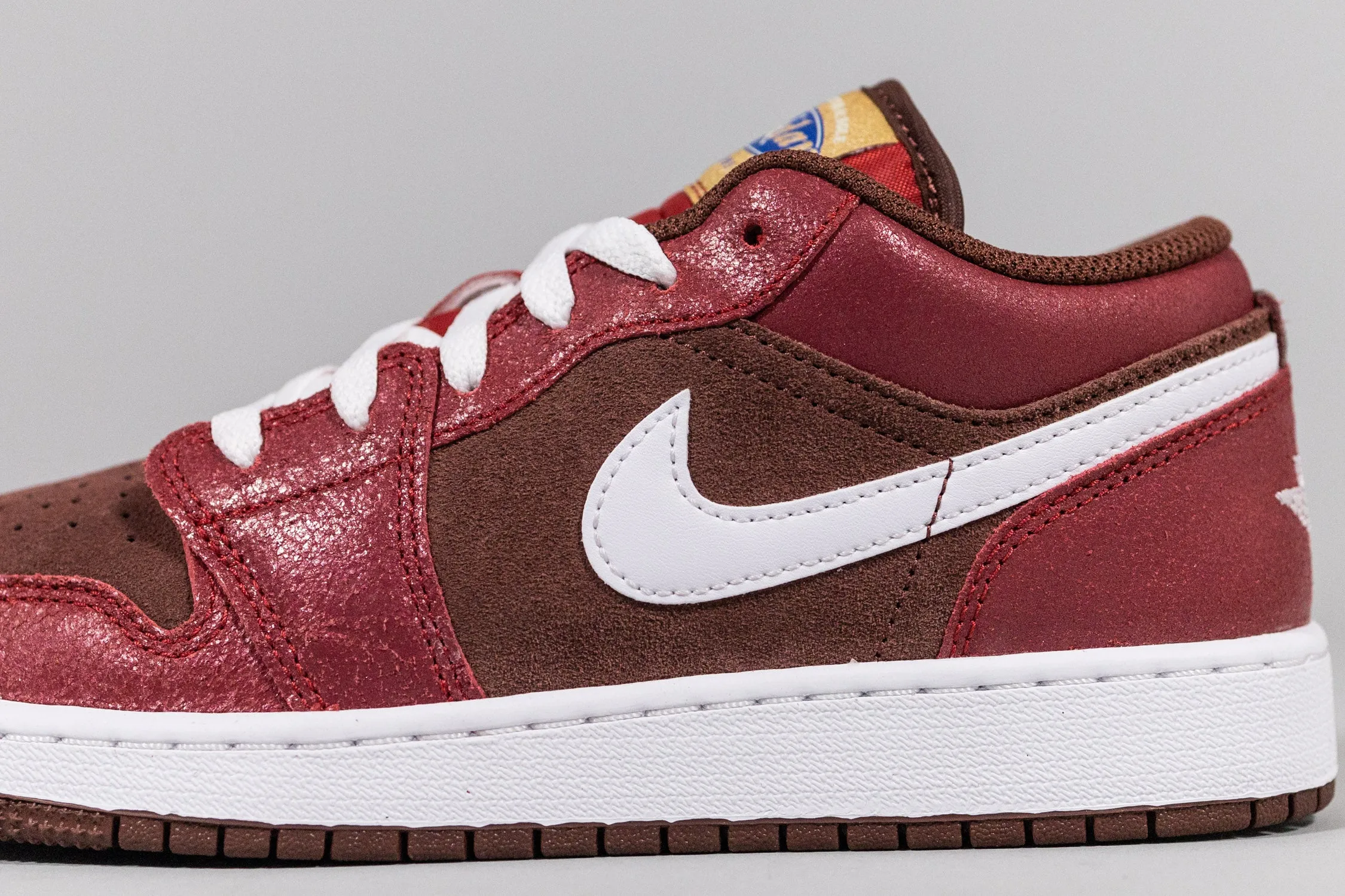 Air Jordan 1 Low GS 'Bread and Butter' (GS) Low Cut Agility Heel Guard Tech