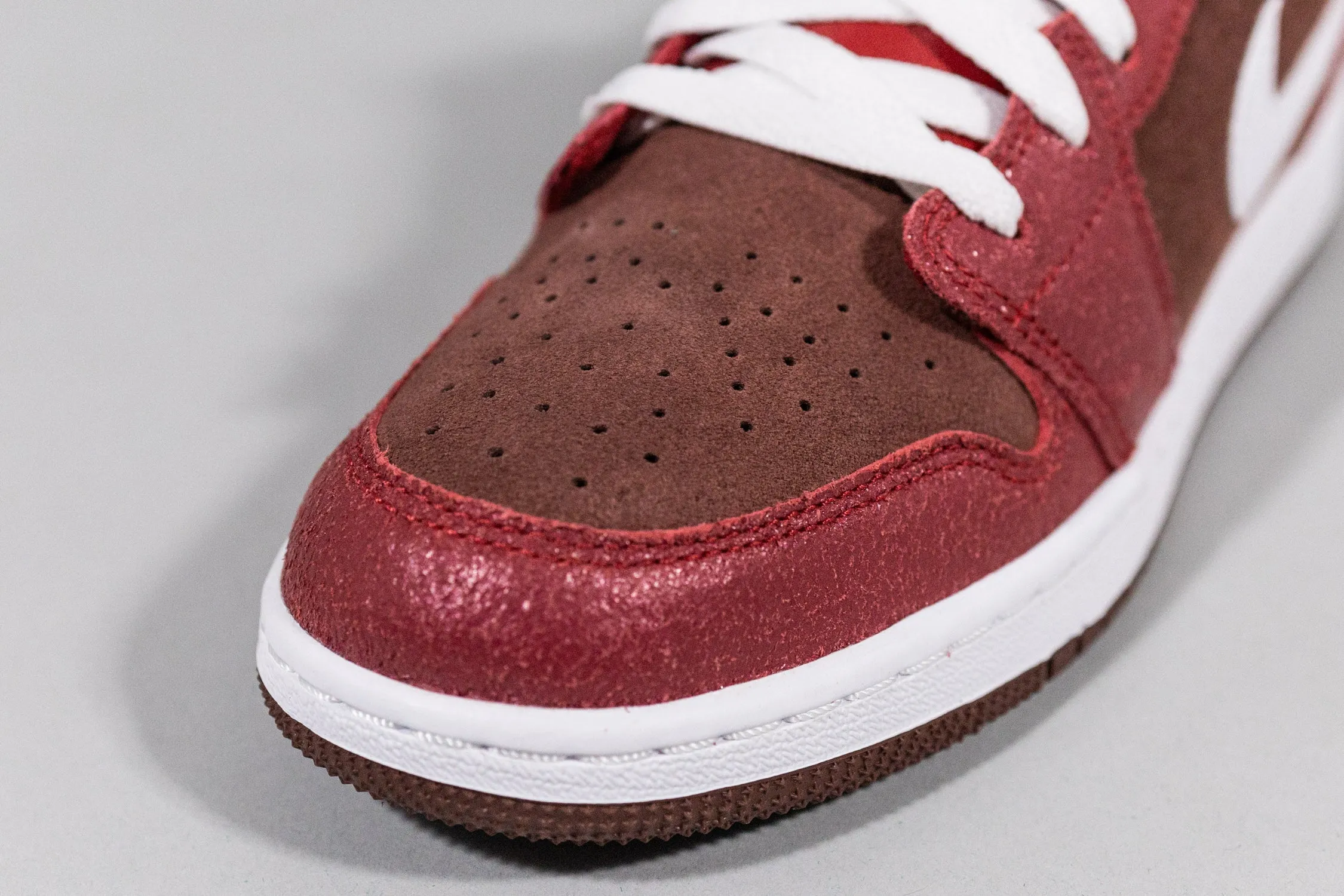 Air Jordan 1 Low GS 'Bread and Butter' (GS) TPU shank synthetic leather