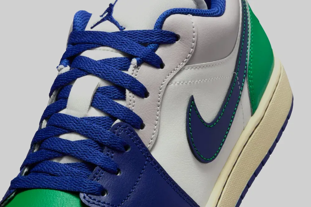 Air Jordan 1 Low Rare Air 'Deep Royal Blue' Team Colors Integrated Heel Counter