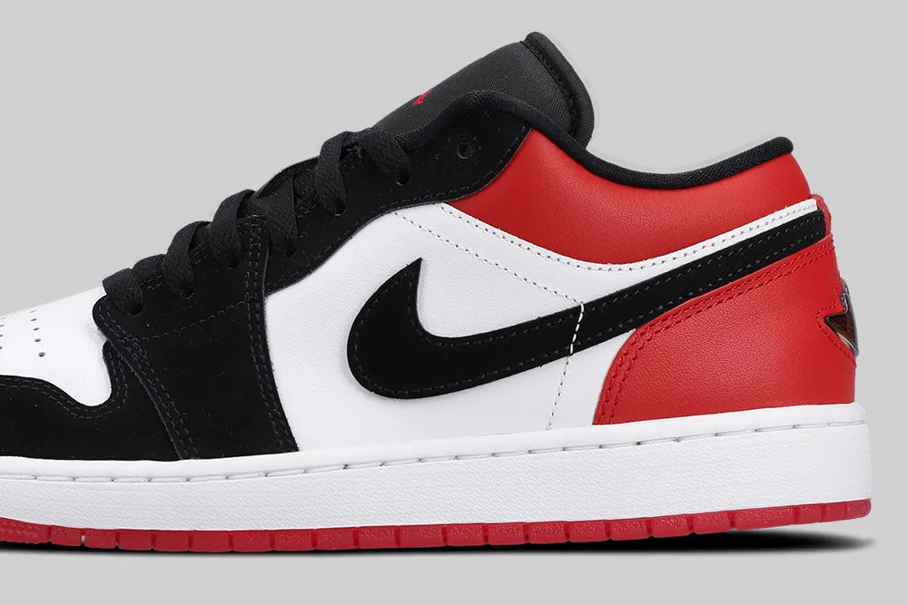 Air Jordan 1 Low SE 'Black Toe' Comfort Stretch Composite Layered Midsole