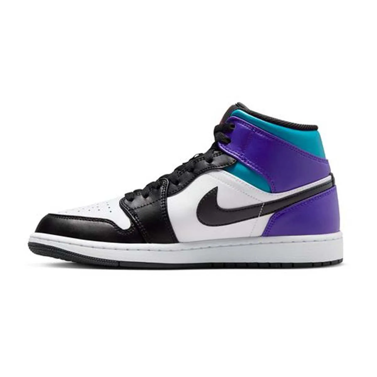 Air Jordan 1 Mid 'Aqua Purple' Stable Motion Comfort Line