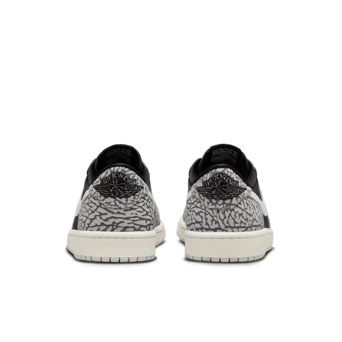 Sport Enthusiast Air Jordan 1 Retro Low OG 'Black Elephant'