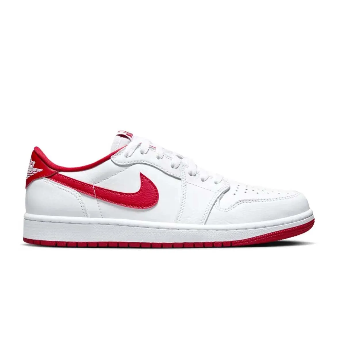 Air Jordan 1 Retro Low OG 'University Red' Comfort Soles TPU Heel Stabilizer