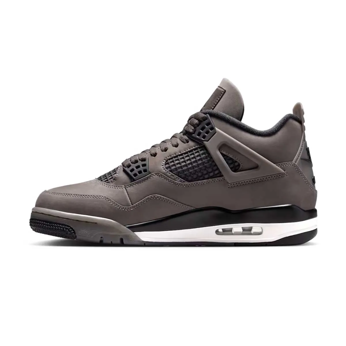 Air Jordan 4 Retro 'Cave Stone Black' Hyperelastic Polymer Layer