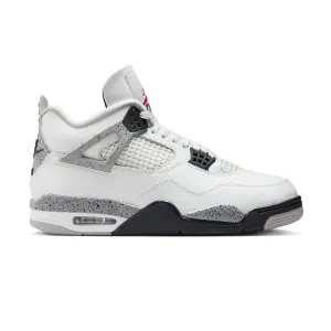 Breathable Material Multi Layer Foam Air Jordan 4 Retro 'White Cement'