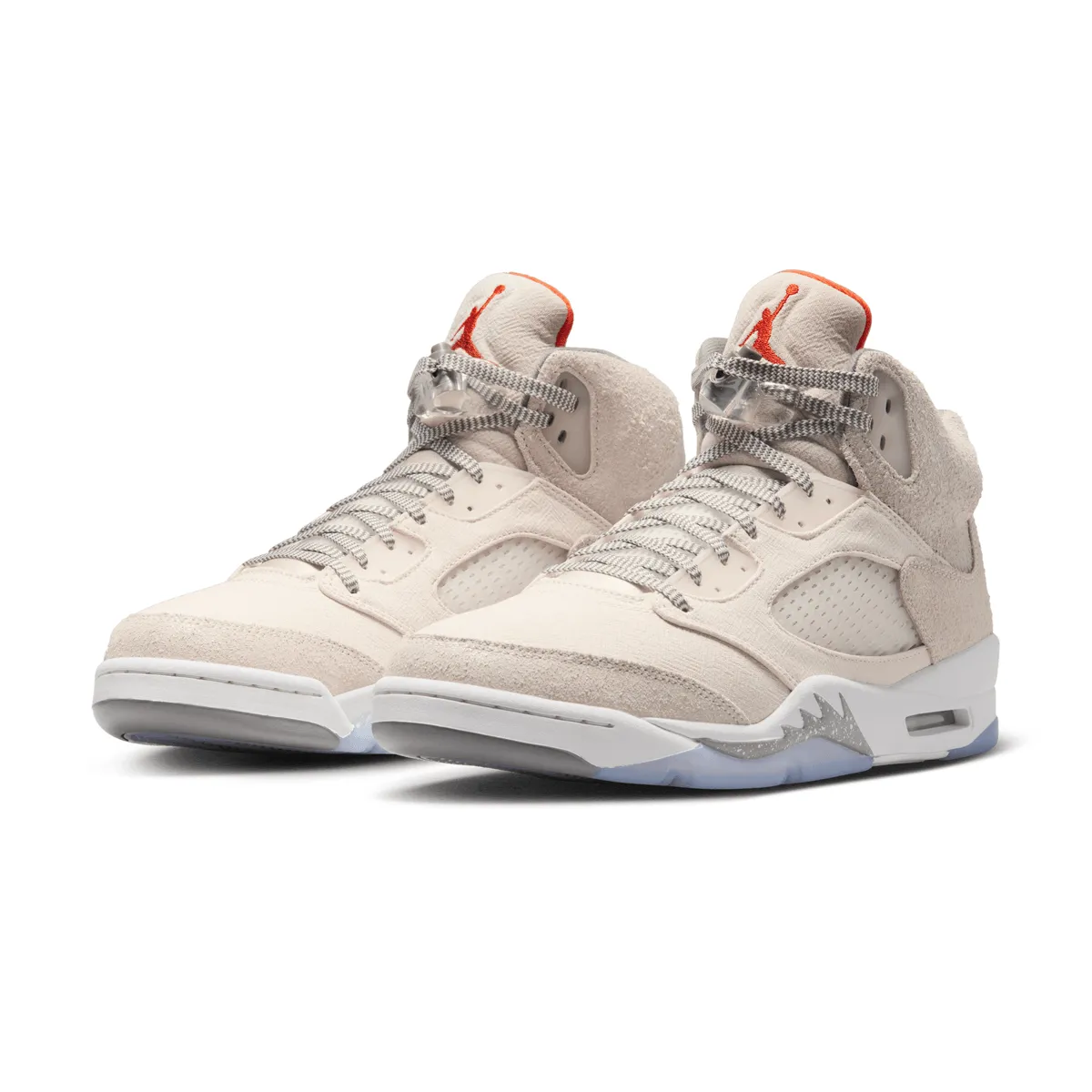 Air Jordan 5 Retro SE Craft 'Light Orewood Brown' Reinforced Stitch Detail