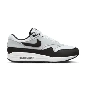 Air Max 1 'White Black' Elastic Lacing System