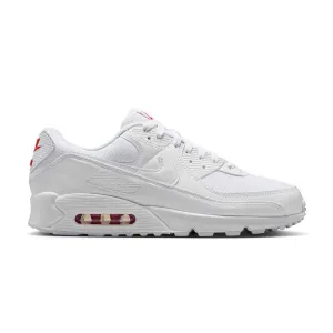 Air Max 90 'White Light Crimson' Torsional Stability Frame Smooth Surface