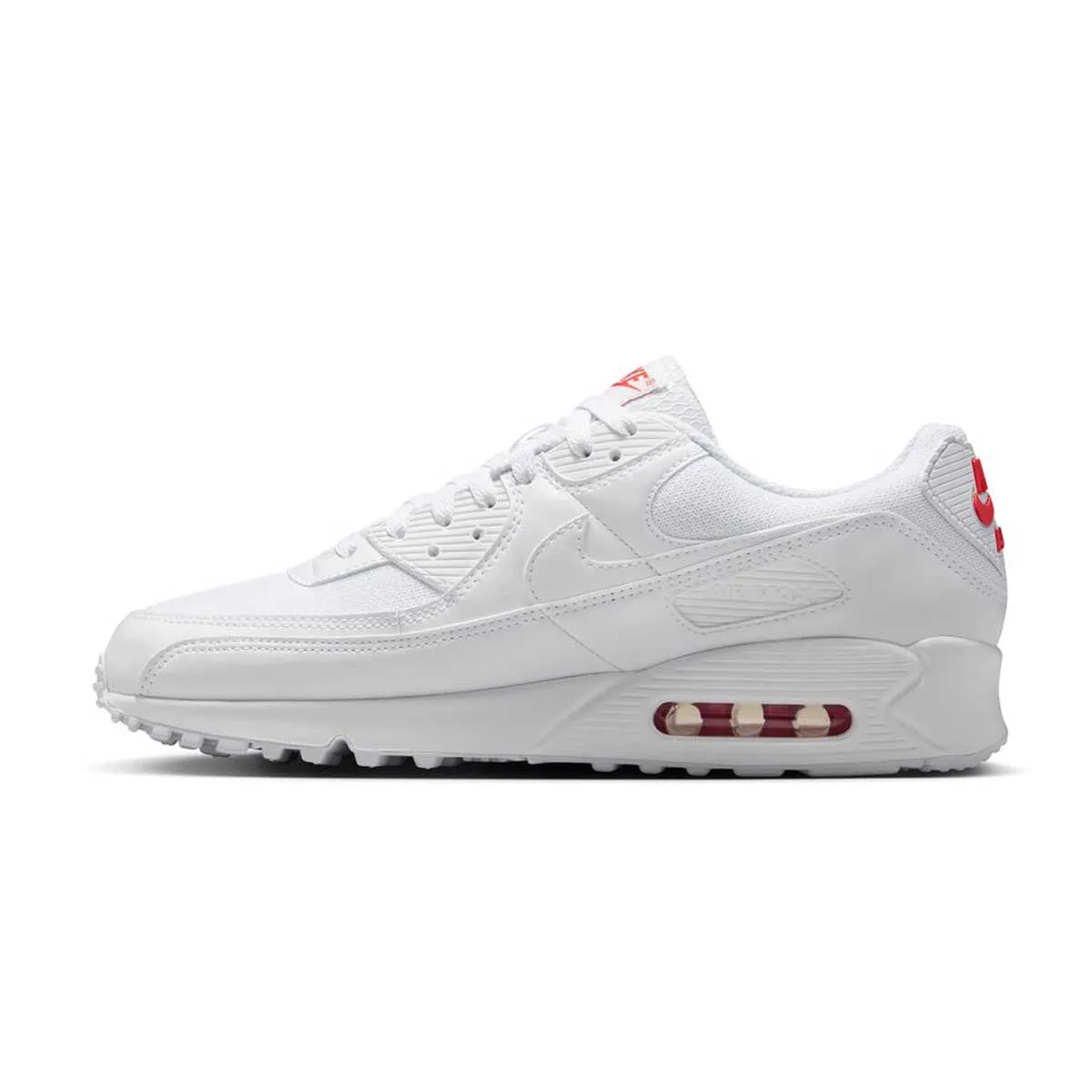 Hiking Path Durable Support Air Max 90 'White Light Crimson'