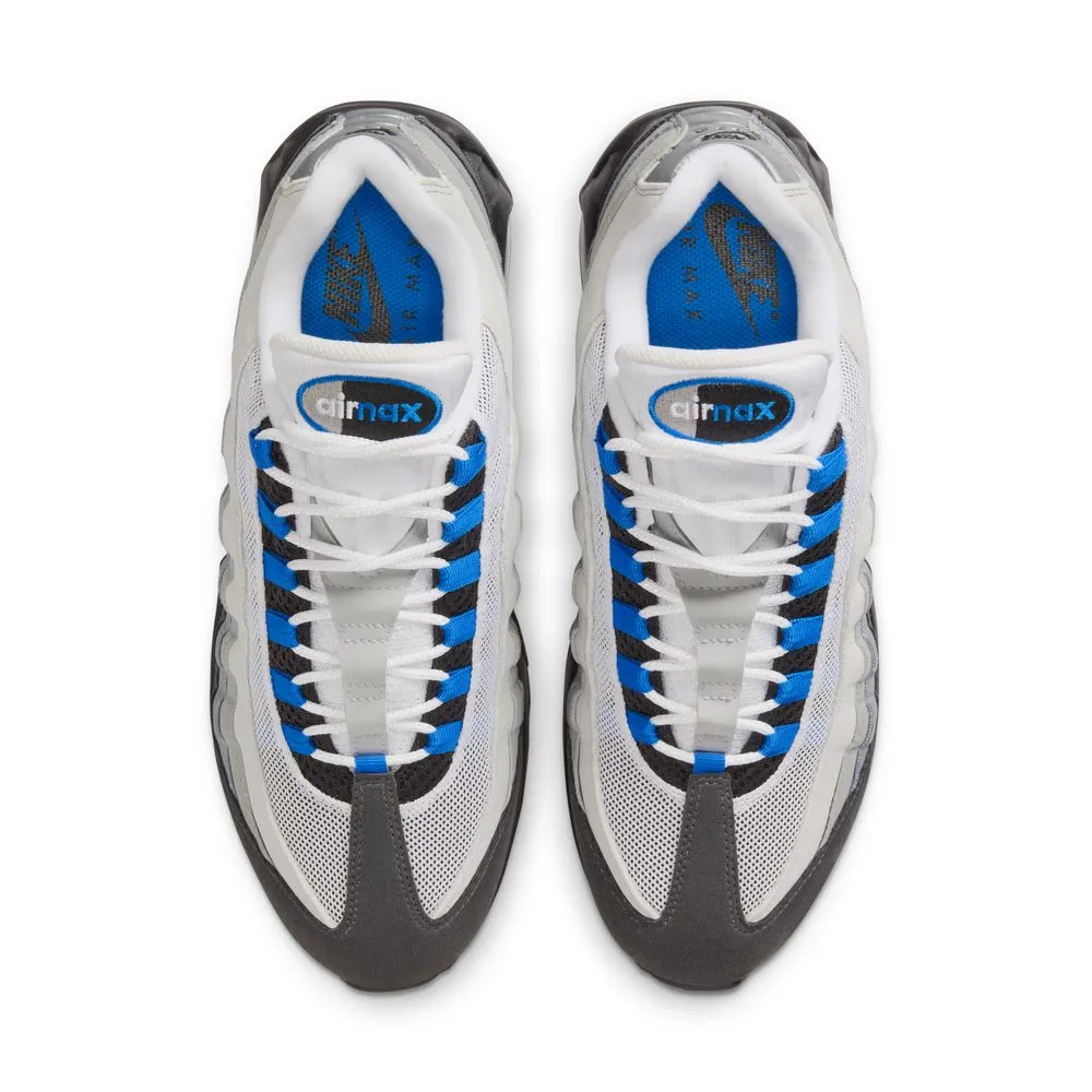 Recycled Synthetic Fabric Air Max 95 'Cool Grey Blue Spark'