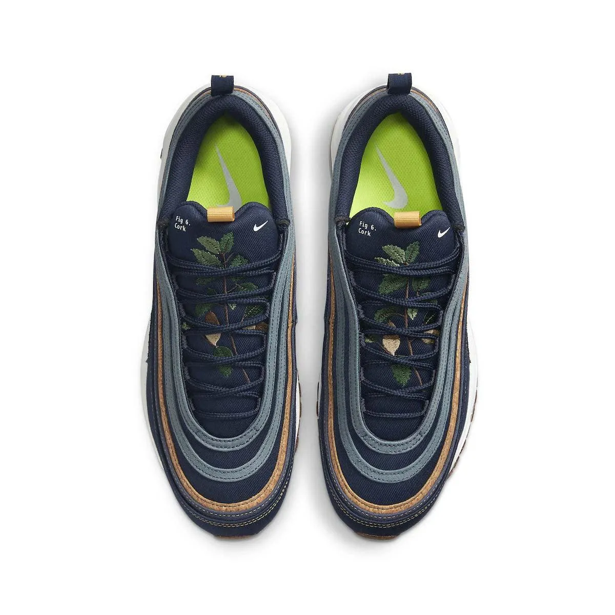 Carbon Fiber Plates Ventilated Design Air Max 97 SE 'Cork'