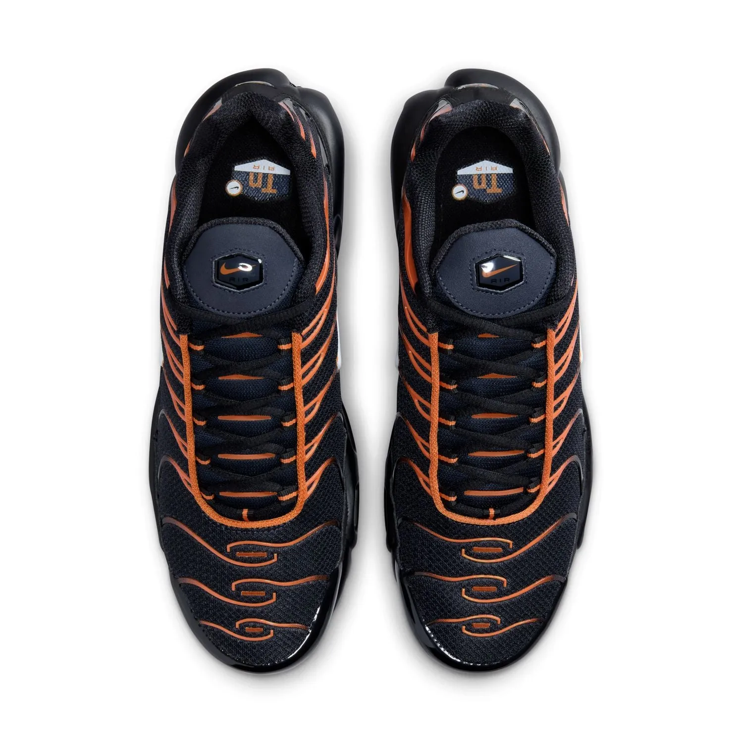 Balance Walk Zip Design Air Max Plus 'Dark Obsidian Orange'