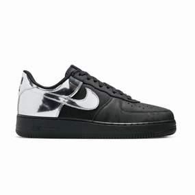 LightweightOutsole Air Force 1 Low 'Black Metallic Silver'