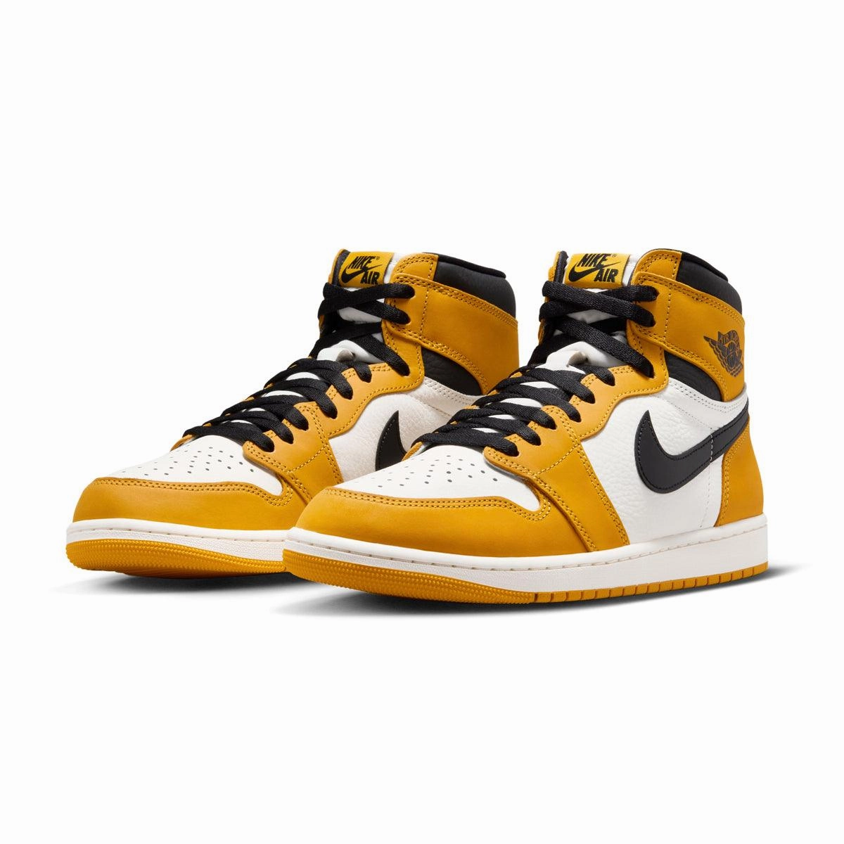 Heat Dissipation Tech Grip Agility Shoes Air Jordan 1 Retro High OG 'Yellow Ochre'