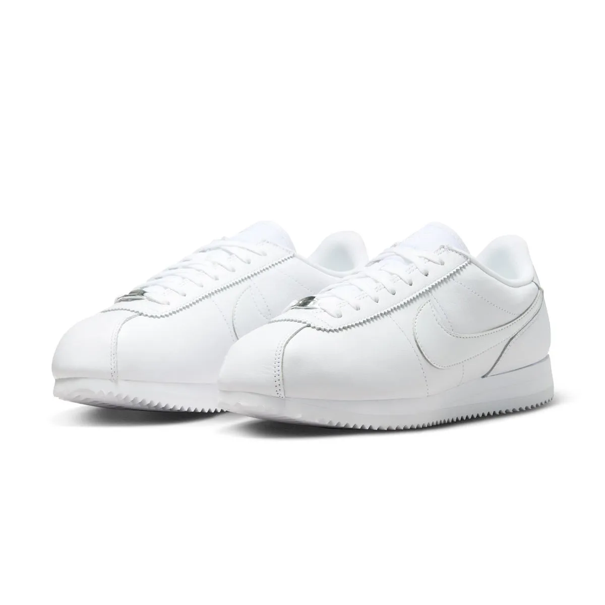 Impact Resistant Plate Fashion-forward style Wmns Cortez 23 'Premium Triple White'