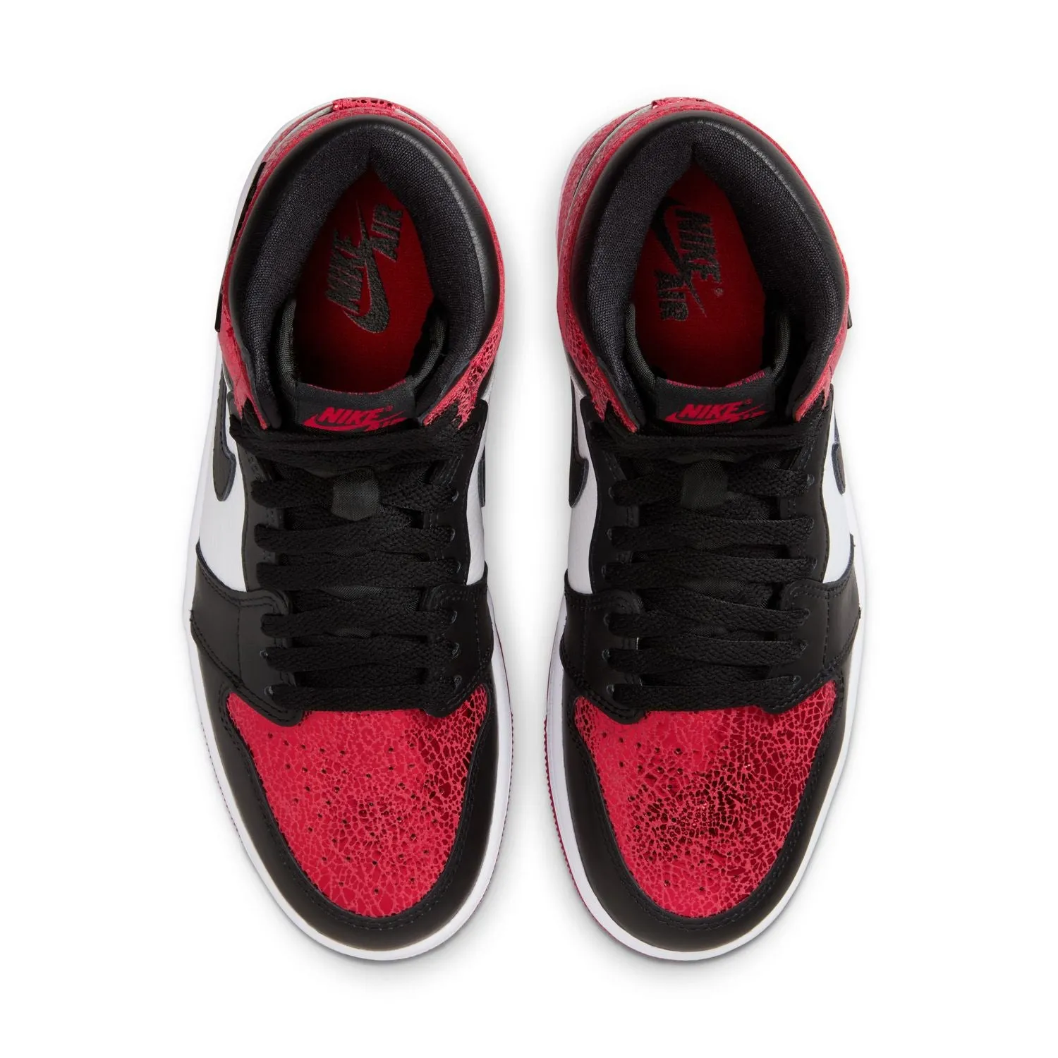 FlexibleOutsole Streetwear Wmns Air Jordan 1 Retro Hi OG 'Ruby'