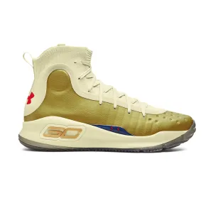 Curry 4 Retro 'Lemon Ice Metallic Gold' neutral support Morning Play