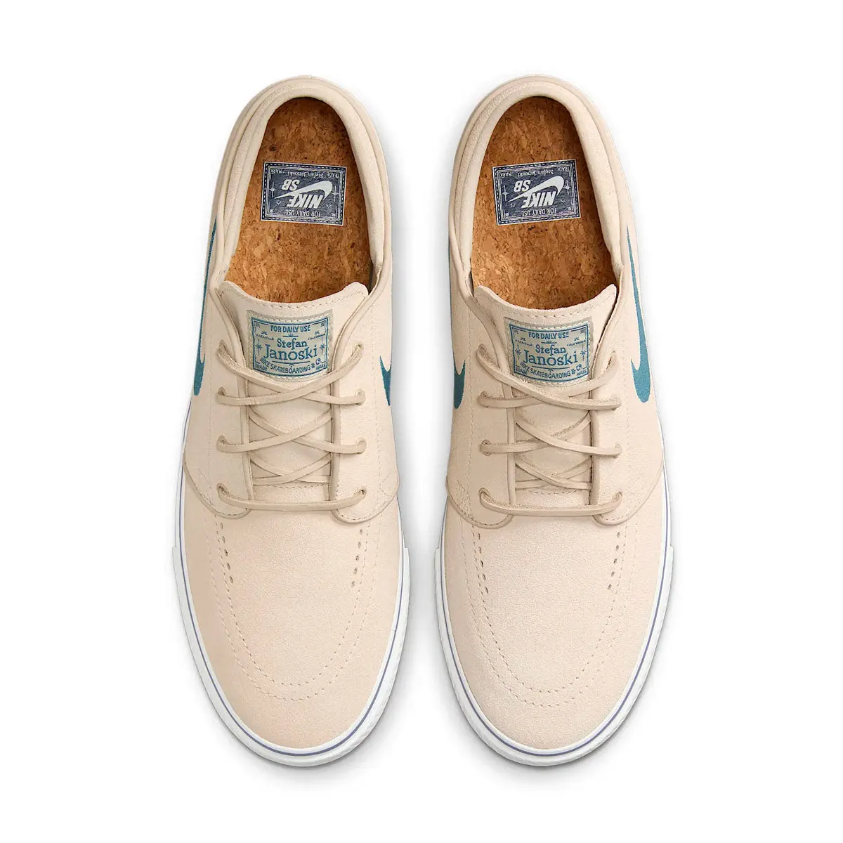 SB Zoom Janoski OG  'Sanddrift Thunder Blue' SuedeUpper Textured Grip Pattern