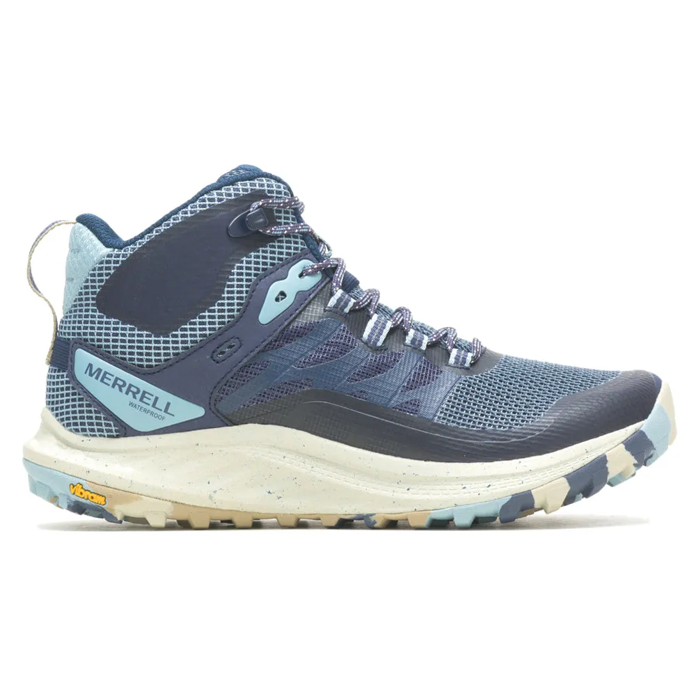 Impact Diffusion Layer Cushioning Density Zones Antora 3 Mid Waterproof Trail Running Shoes