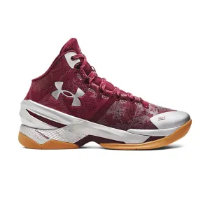 Curry 2 Retro 'Deep Red Metallic Silver' Anatomical Heel Cup