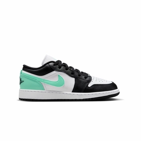 Dynamic Tension Bands Kids Air Jordan 1 Low 'White Green Glow'