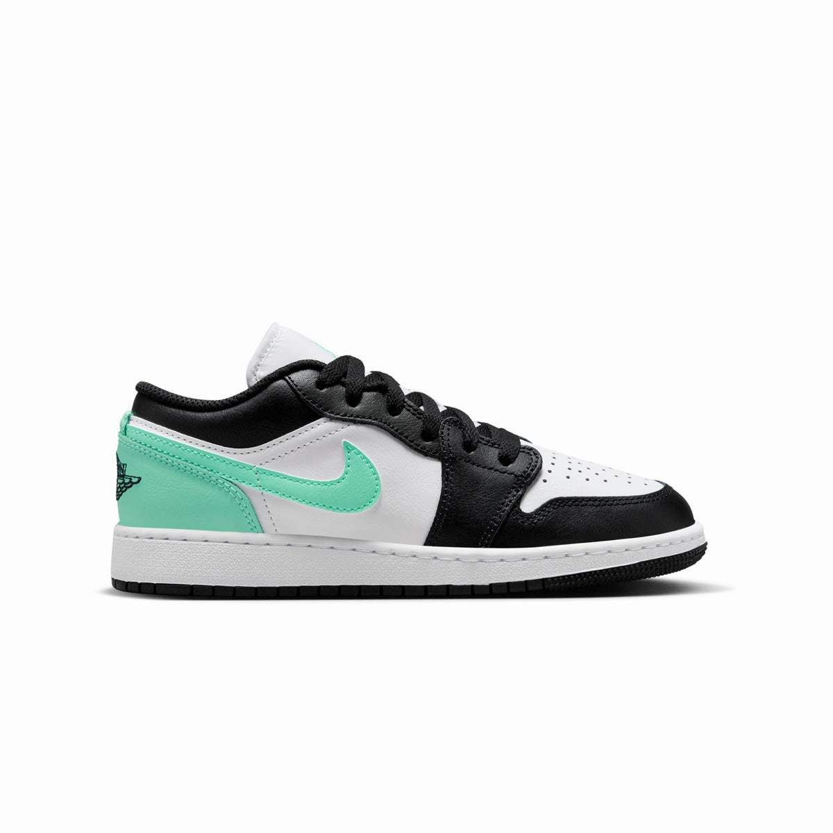 Dynamic Tension Bands Kids Air Jordan 1 Low 'White Green Glow'