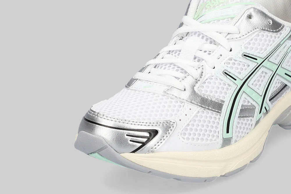 ASICS GEL-1130 'White and Mint Tint' - 1202A164.120 running in a truss bridge area shoes Wide Toe Box Option