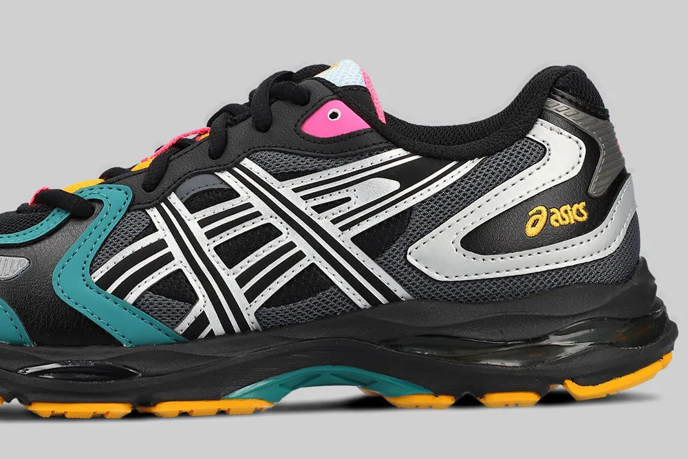 Comfort Linings running on the treadmill ASICS GEL-K1011 'Black and Pure Silver' - 1203A603.001