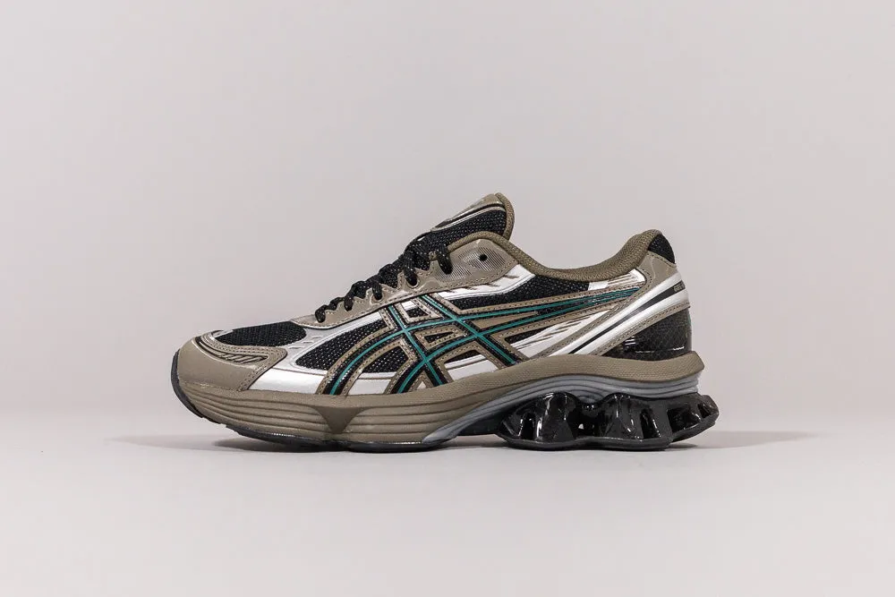 Contoured Ankle Collar ASICS GEL-KINETIC FLUENT 'Black and Dark Taupe' - 1203A737.002